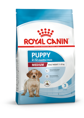 Сухий корм Royal Canin Medium Puppy для собак середніх розмірів 15 кг віком від 2 до 12 місяців 50003479 фото