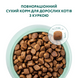 Повнораціонний сухий корм для дорослих котів - курка 0,2кг 4820215360180 фото 4