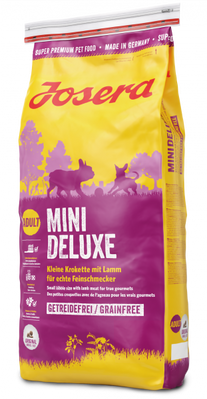 Сухий корм Josera MiniDeluxe для дорослих собак дрібних порід 15 кг зі смаком ягняти 50006616 фото