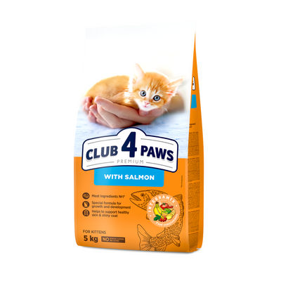 Premium сухий лосось кошенята 5 кг 4820215369480 фото