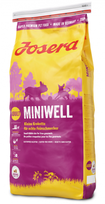 Сухий корм Josera Miniwell для дорослих собак дрібних порід 15 кг зі смаком домашньої птиці 50003285 фото